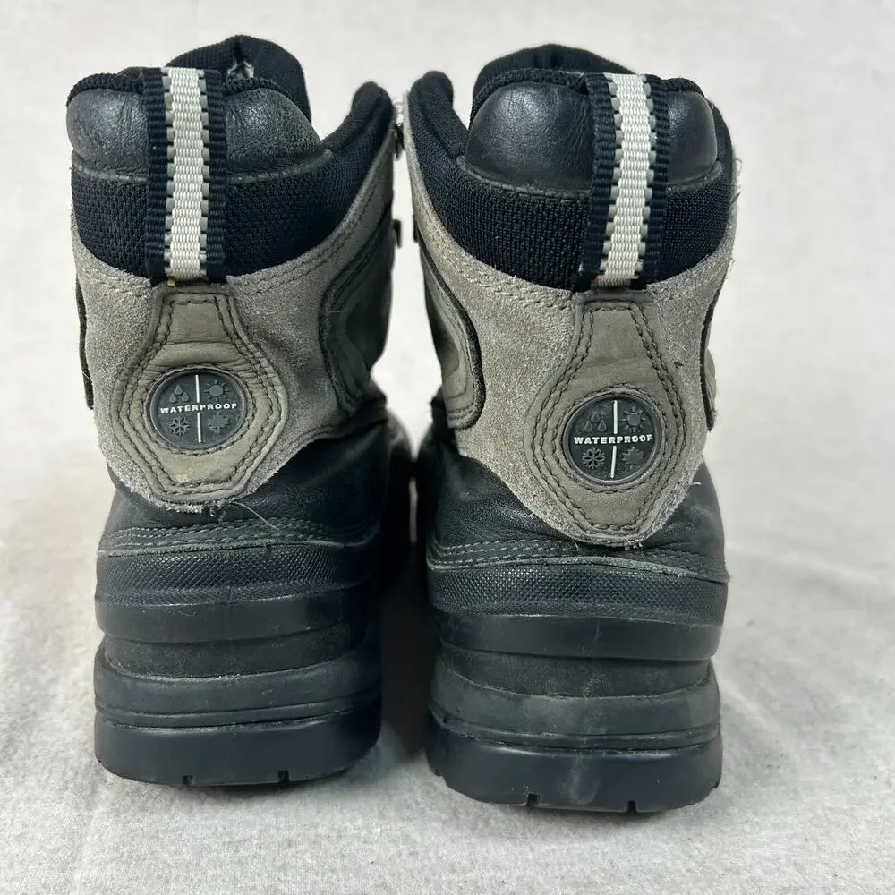 Lands End Mens Hiking Boots‎ Shoes Size 7.5B Waterproof Mid Camping Outdoors